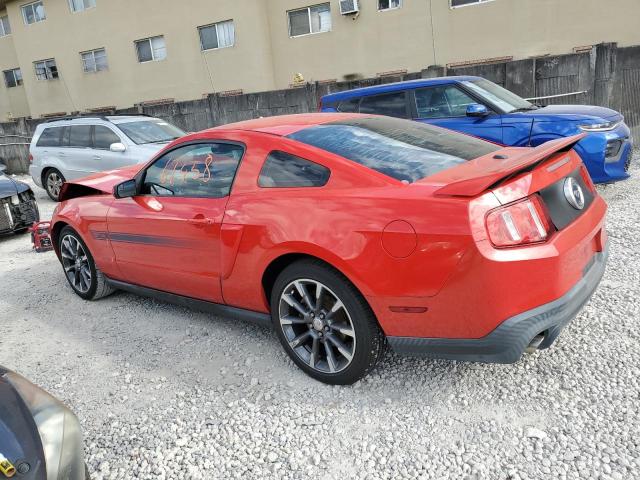 1ZVBP8CF3C5200460 - 2012 FORD MUSTANG GT RED photo 2