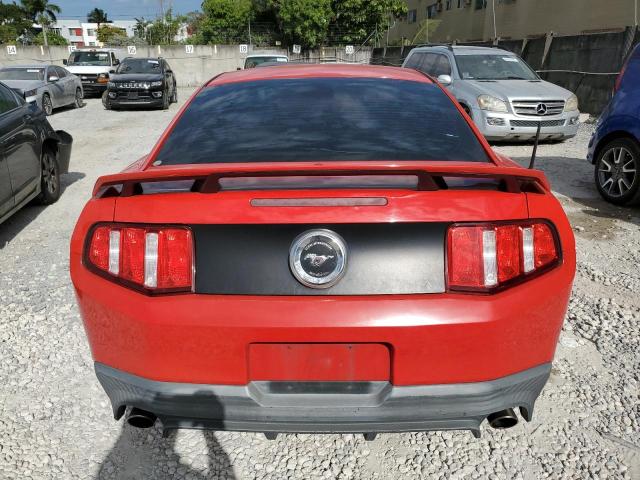 1ZVBP8CF3C5200460 - 2012 FORD MUSTANG GT RED photo 6