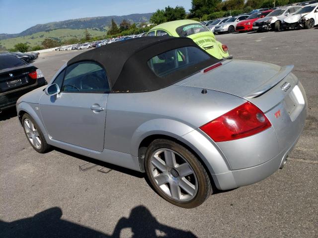 TRUTC28N731003174 - 2003 AUDI TT SILVER photo 2