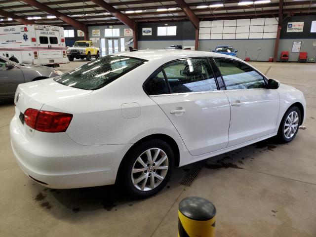 3VWD17AJ7EM373388 - 2014 VOLKSWAGEN JETTA SE WHITE photo 3