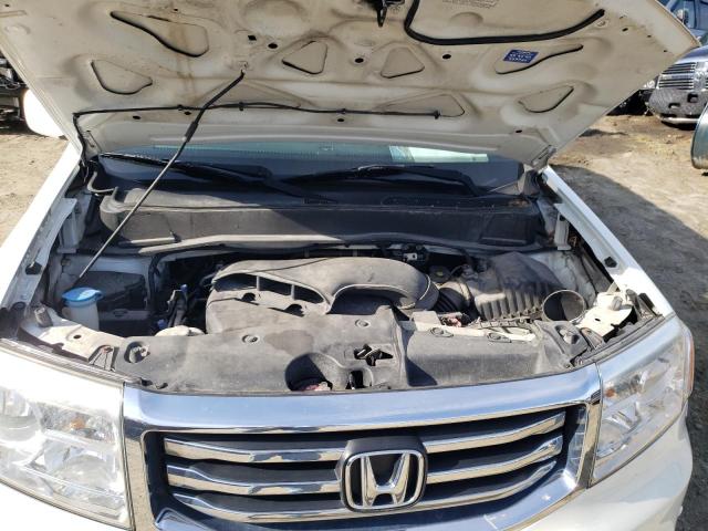 5FNYF4H97EB043884 - 2014 HONDA PILOT TOURING WHITE photo 12