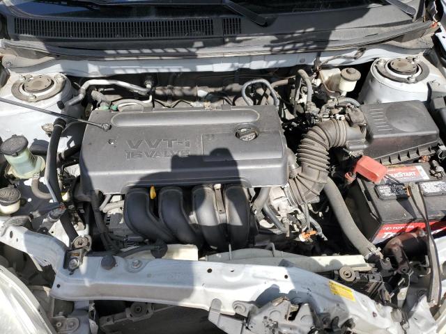 2T1KR32E96C600703 - 2006 TOYOTA COROLLA MA XR SILVER photo 11
