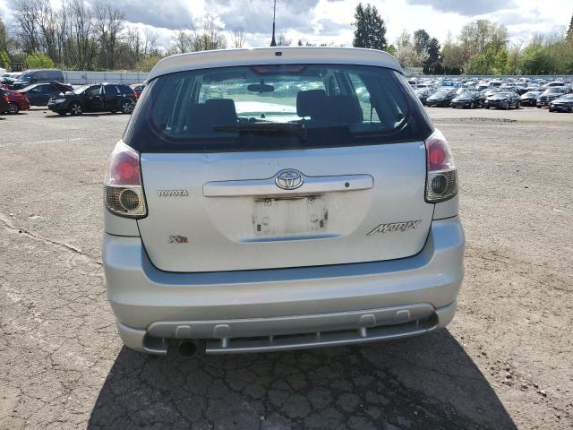 2T1KR32E96C600703 - 2006 TOYOTA COROLLA MA XR SILVER photo 6