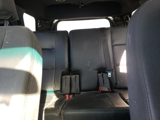 1FM5K8AR7JGB48419 - 2018 FORD EXPLORER POLICE INTERCEPTOR შავი ფოტო 10