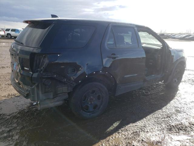 1FM5K8AR7JGB48419 - 2018 FORD EXPLORER POLICE INTERCEPTOR შავი ფოტო 3