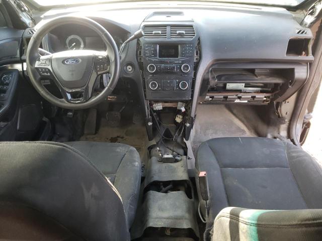 1FM5K8AR7JGB48419 - 2018 FORD EXPLORER POLICE INTERCEPTOR შავი ფოტო 8