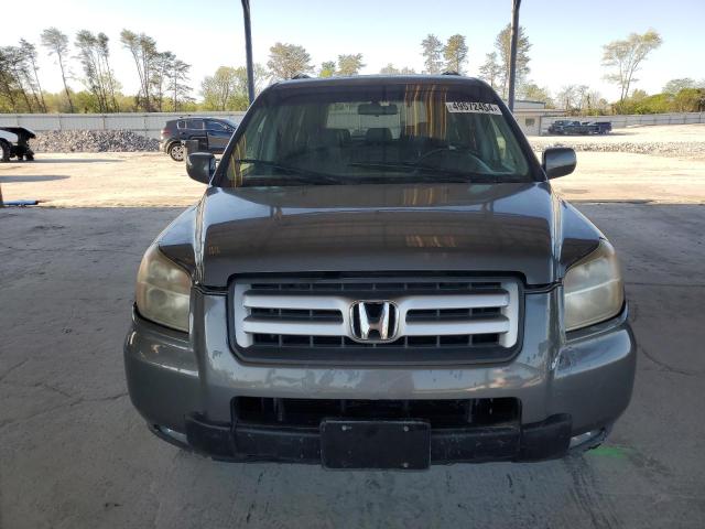 5FNYF28768B012519 - 2008 HONDA PILOT EXL GRAY photo 5