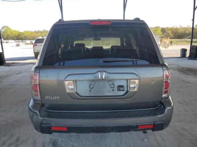 5FNYF28768B012519 - 2008 HONDA PILOT EXL GRAY photo 6