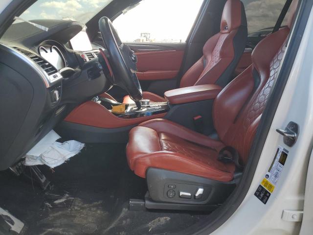 5YMTS0C06LLT10764 - 2020 BMW X3 M COMPETITION WHITE photo 7