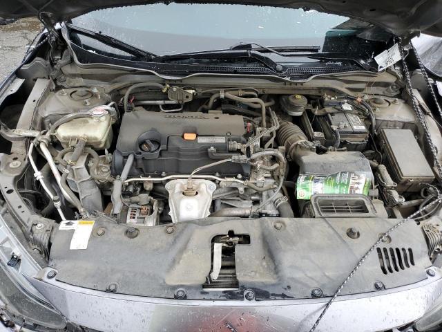 19XFC2F69KE208820 - 2019 HONDA CIVIC LX GRAY photo 11