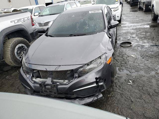 19XFC2F69KE208820 - 2019 HONDA CIVIC LX GRAY photo 5