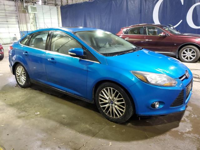 1FADP3J25EL348063 - 2014 FORD FOCUS TITANIUM BLUE photo 4