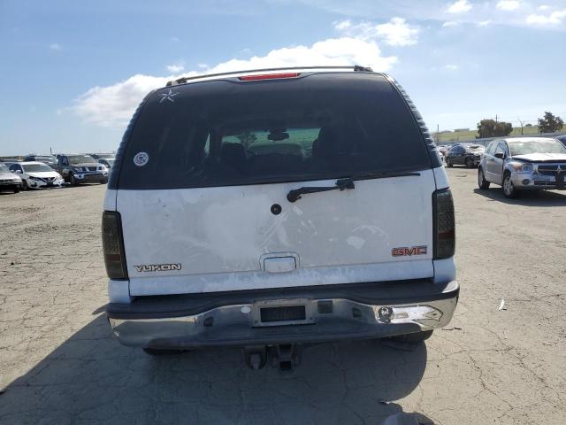 1GKEK13T84R273589 - 2004 GMC YUKON WHITE photo 6