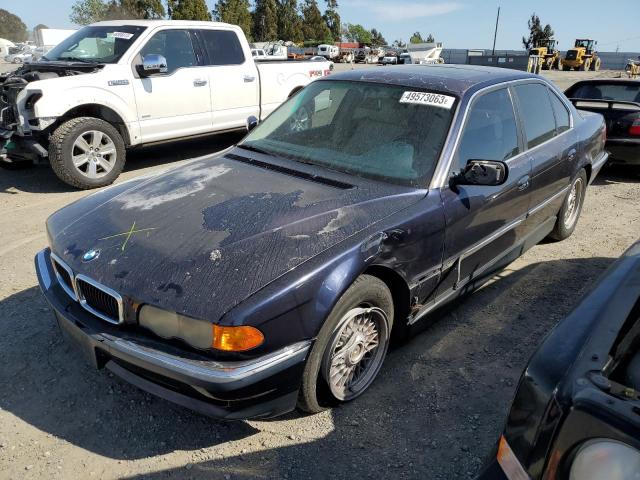 WBAGG8332XDN73237 - 1999 BMW 740 I AUTOMATIC BLUE photo 1