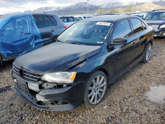 3VW2K7AJXFM248326 - 2015 VOLKSWAGEN JETTA BASE 黑色 照片 1