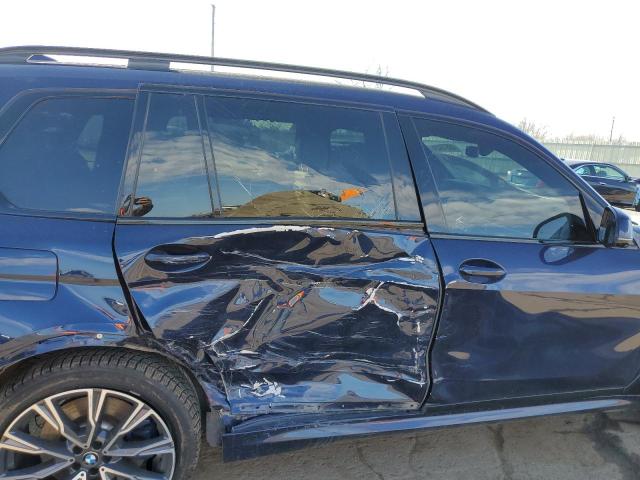 5UXCX6C00N9J83280 - 2022 BMW X7 M50I BLUE photo 11