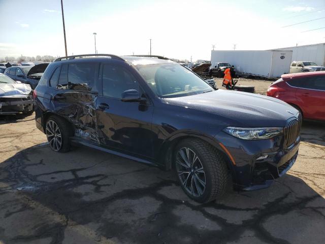5UXCX6C00N9J83280 - 2022 BMW X7 M50I BLUE photo 4