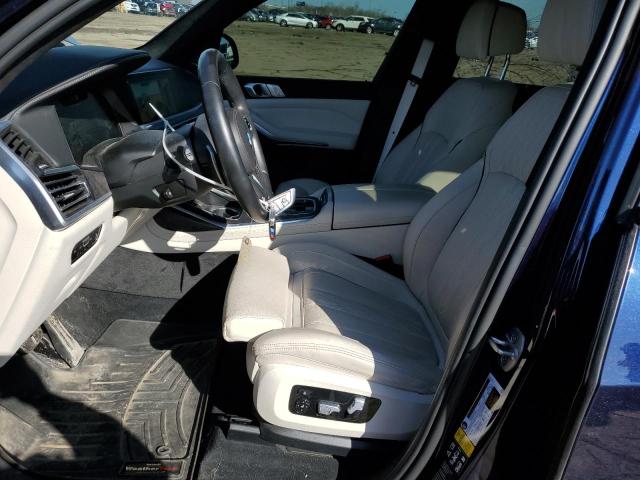 5UXCX6C00N9J83280 - 2022 BMW X7 M50I BLUE photo 7