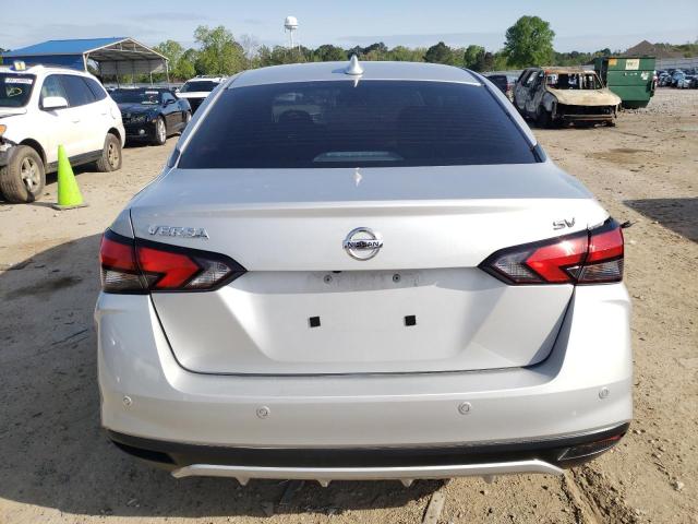 3N1CN8EV0NL827687 - 2022 NISSAN VERSA SV SILVER photo 6