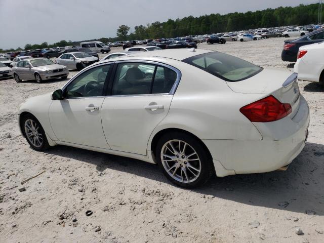 JNKBV61E97M722141 - 2007 INFINITI G35 WHITE photo 2