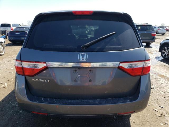 5FNRL5H41DB033373 - 2013 HONDA ODYSSEY EX GRAY photo 6