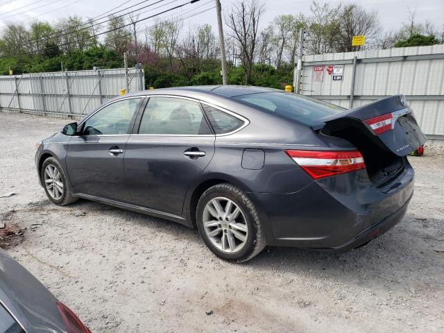 4T1BK1EB9DU015058 - 2013 TOYOTA AVALON BASE GRAY photo 2