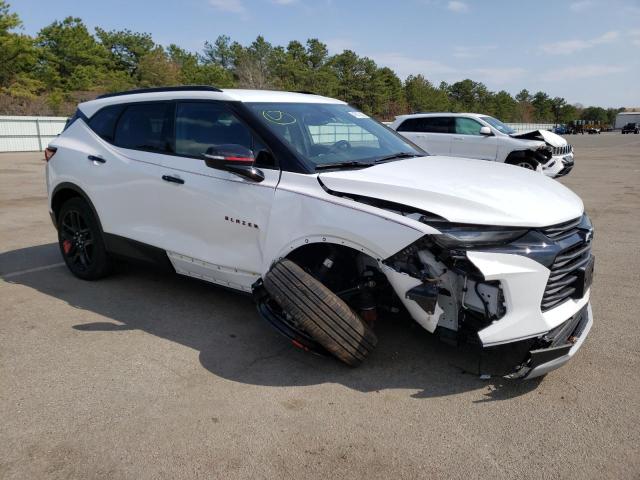 3GNKBHR42MS546148 - 2021 CHEVROLET BLAZER 2LT WHITE photo 4