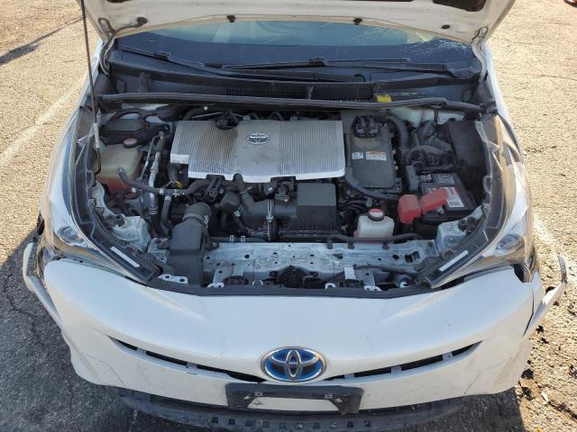 JTDKBRFU7G3012978 - 2016 TOYOTA PRIUS WHITE photo 11