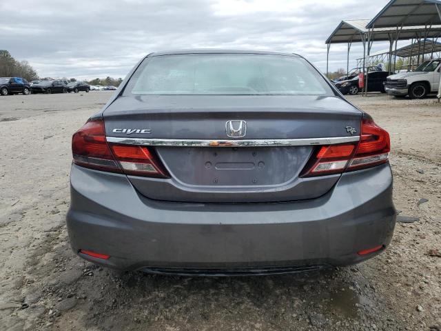 19XFB2F99EE005976 - 2014 HONDA CIVIC EXL GRAY photo 6
