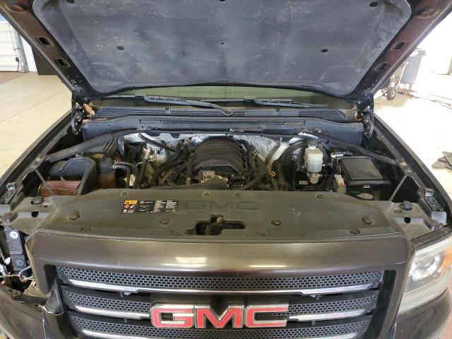 1GTV2VEC7EZ124334 - 2014 GMC SIERRA K1500 SLT BLACK photo 11