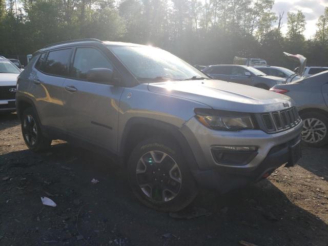 3C4NJDDB7HT624074 - 2017 JEEP COMPASS TRAILHAWK SILVER photo 4