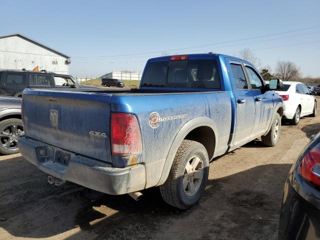 1D7RV1GT5BS682529 - 2011 DODGE RAM 1500 BLUE photo 3