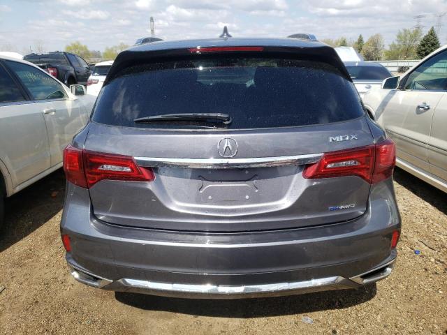 5J8YD7H72LL001172 - 2020 ACURA MDX SPORT HYBRID ADVANCE GRAY photo 6