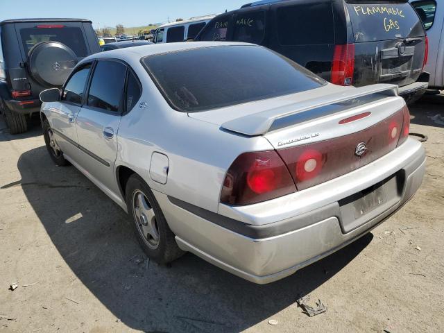 2G1WH55K029167387 - 2002 CHEVROLET IMPALA LS GRAY photo 2