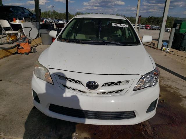 2T1BU4EE5BC714434 - 2011 TOYOTA COROLLA BASE WHITE photo 5