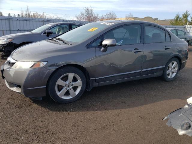 2HGFA1F66AH044799 - 2010 HONDA CIVIC LX-S Szary zdjęcie 1