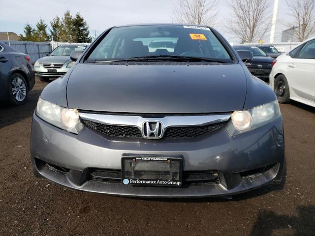 2HGFA1F66AH044799 - 2010 HONDA CIVIC LX-S Szary zdjęcie 5