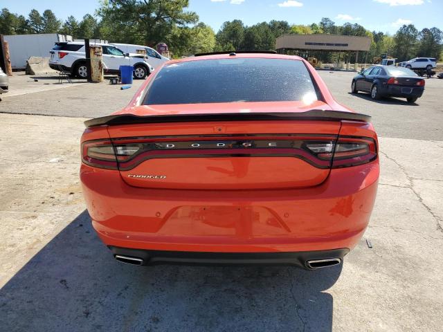 2C3CDXBG0LH149601 - 2020 DODGE CHARGER SXT ORANGE photo 6