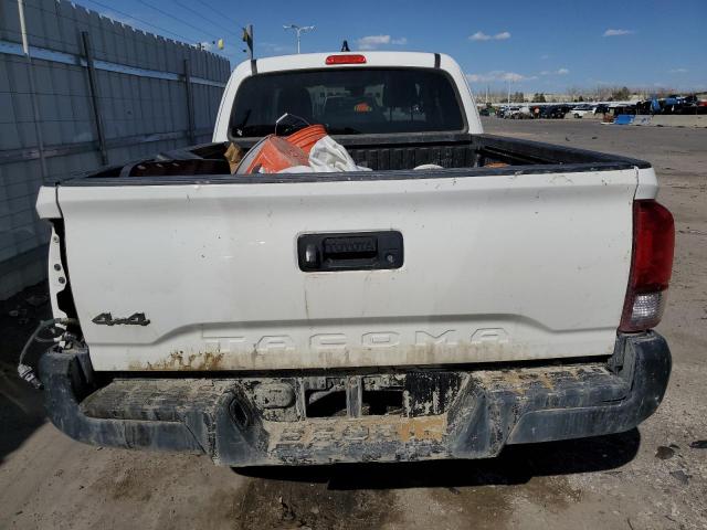 3TYSX5EN5MT006292 - 2021 TOYOTA TACOMA ACCESS CAB WHITE photo 6