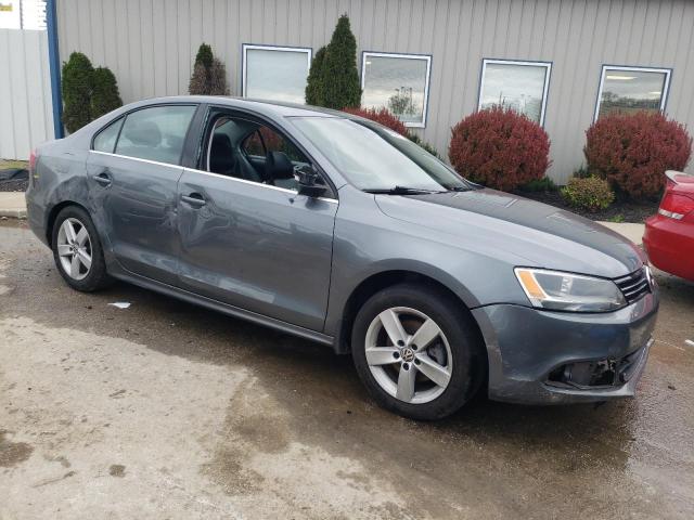 3VWLL7AJ3EM257885 - 2014 VOLKSWAGEN JETTA TDI GRAY photo 4