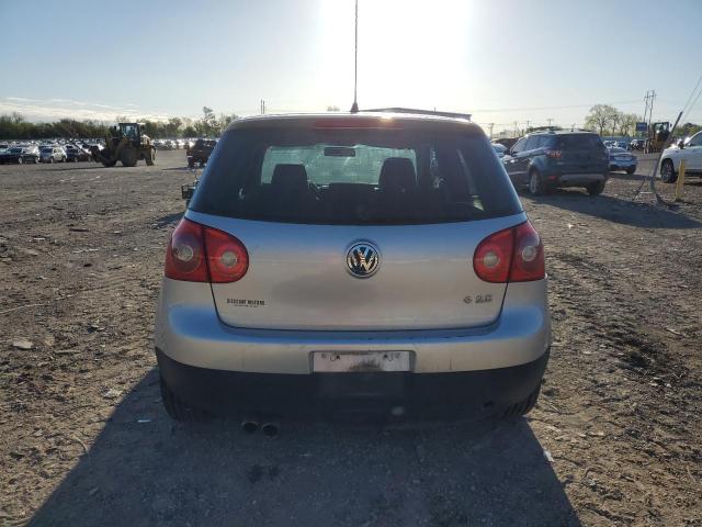 WVWBA71K49W007638 - 2009 VOLKSWAGEN RABBIT SILVER photo 6