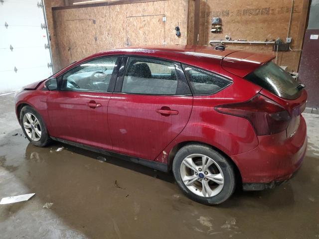 1FADP3K28DL156861 - 2013 FORD FOCUS SE BURGUNDY photo 2