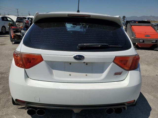 JF1GR89668L822389 - 2008 SUBARU IMPREZA WRX STI WHITE photo 6