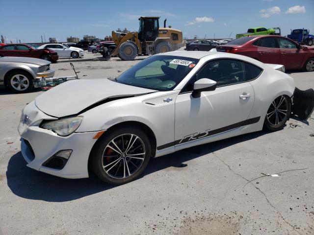 JF1ZNAA14D2701985 - 2013 TOYOTA SCION FR-S WHITE photo 1