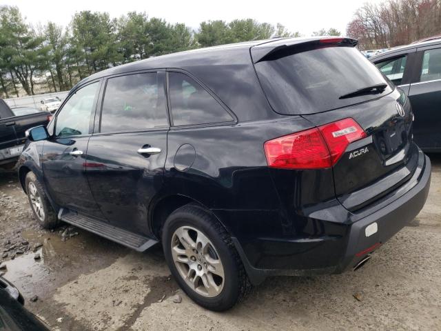 2HNYD28267H550232 - 2007 ACURA MDX BLACK photo 2