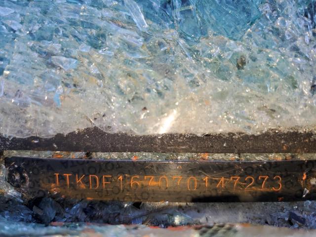 JTKDE167070147273 - 2007 TOYOTA SCION TC თეთრი ფოტო 12