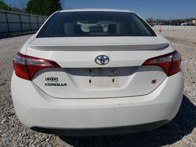 5YFBURHE4FP254696 - 2015 TOYOTA COROLLA L WHITE photo 6