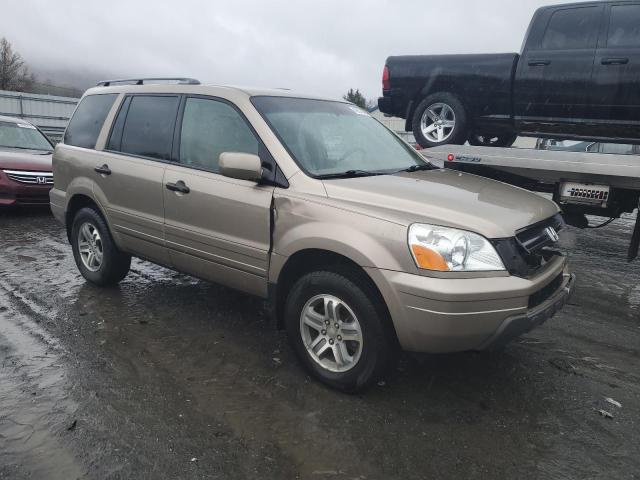 2HKYF18674H586866 - 2004 HONDA PILOT EXL GOLD photo 4