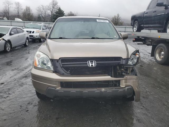 2HKYF18674H586866 - 2004 HONDA PILOT EXL GOLD photo 5