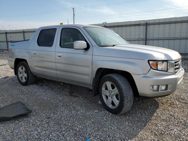 5FPYK1F53EB012844 - 2014 HONDA RIDGELINE RTL SILVER photo 4